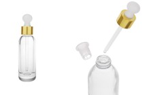 50 ml glass bottle with gold dropper-image_product