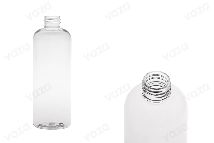 Μπουκάλι PET 250 ml σε διάφανο χρώμα (PP 24/410)-εικόνα_προϊοντική