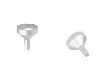 Imbuto di alluminio in color argento opaco – diametro 17 mm (diametro dell'asta 4 mm)-immagine_prodotto