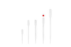 Compte-gouttes en plastique de 3 ml avec graduation - Lot de 100 pièces-εικόνα_σύνθεση