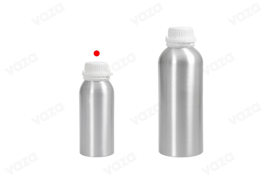 Bouteille en aluminium de 500ml pour le stockage d’huiles essentielles, de parfums et de solutions alcoolisées avec bouchon et couvercle de sécurité Bouteille en aluminium de 500ml pour le stockage d’huiles essentielles, de parfums et de solutions alcoolisées avec bouchon et couvercle de sécurité-εικόνα_σύνθεση