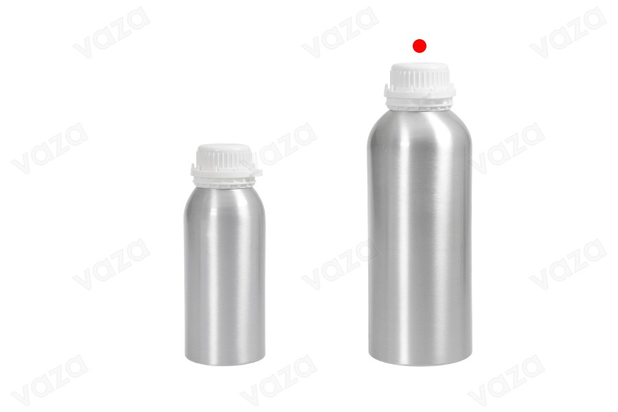 Αλουμινένια φιάλη 1000 ml για αποθήκευση essence, αρωμάτων και αλκοολούχων διαλυμάτων με τάπα και καπάκι ασφαλείας Αλουμινένια φιάλη 1000 ml για αποθήκευση essence, αρωμάτων και αλκοολούχων διαλυμάτων με τάπα και καπάκι ασφαλείας-εικόνα_σύνθεση