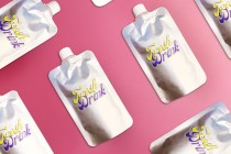 Sacchetto del becco in alluminio tipo Doy Pack da 500ml con tappo bianco - 50pz-gruppo_immagini