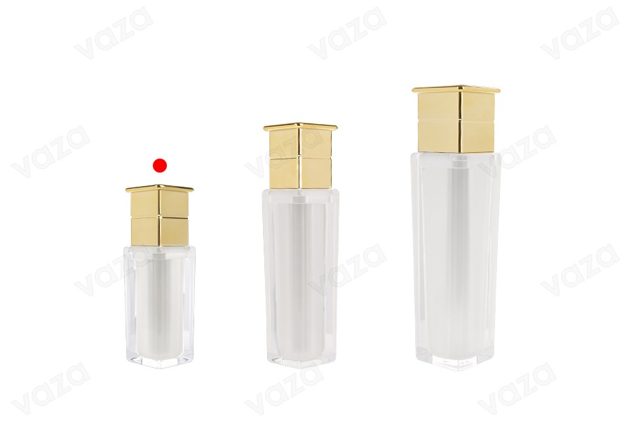 Ακρυλικό μπουκαλάκι πολυτελείας 30 ml σε περλέ χρώμα με αντλία κρέμας και καπάκι Ακρυλικό μπουκαλάκι πολυτελείας 30 ml σε περλέ χρώμα με αντλία κρέμας και καπάκι-εικόνα_σύνθεση