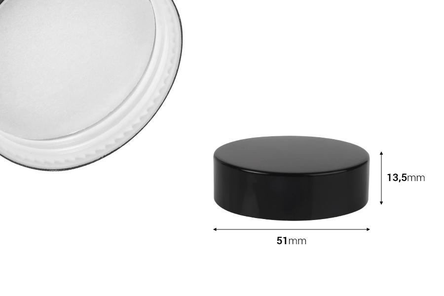 Kapak plastik me veshje alumini dhe mbulesë të brendshme për kavanoza 30 ml Kapak plastik me veshje alumini dhe mbulesë të brendshme për kavanoza 30 ml-imazh_dimensione