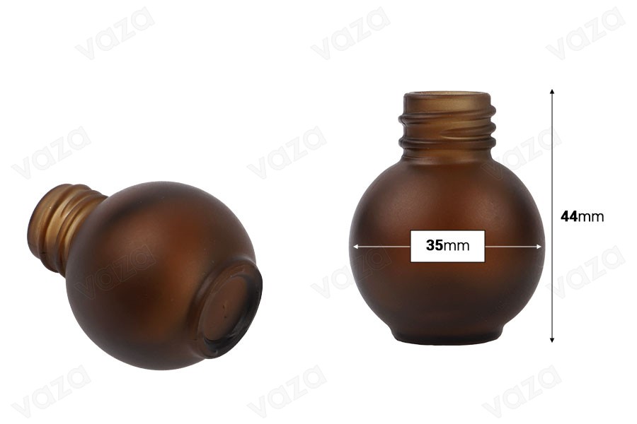 10ml frosted amber spherical glass bottle-image_dimensions