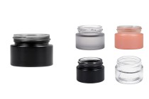 Vasetto di vetro per crema da 15 ml in vari colori - senza tappo.-immagine_prodotto