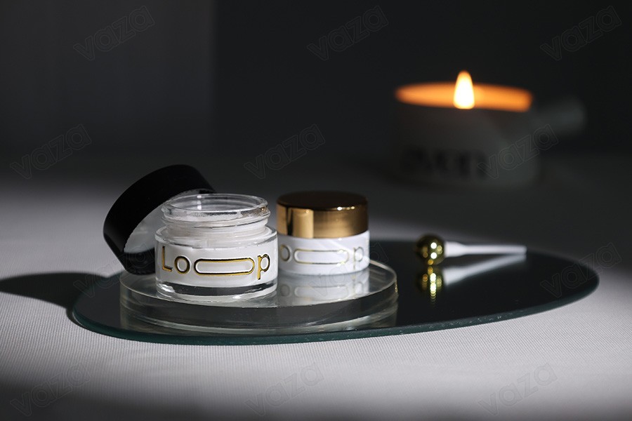 Vasetto di vetro per crema da 15 ml in vari colori - senza tappo.-gruppo_immagini