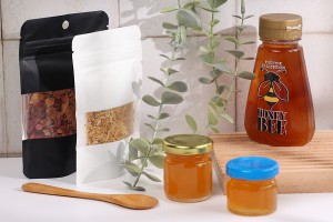 Kleines Glas für Honig 40ml-5