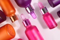 Flacone in vetro per oli essenziali da 10 ml con collo PP18 in vari colori satinati
