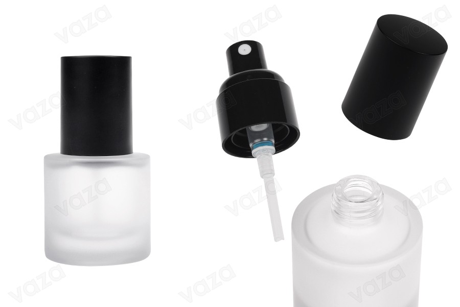 Γυάλινο μπουκαλάκι αμμοβολής 30 ml με μαύρο σπρέι και μαύρο ματ καπάκι Γυάλινο μπουκαλάκι αμμοβολής 30 ml με μαύρο σπρέι και μαύρο ματ καπάκι-εικόνα_προϊοντική