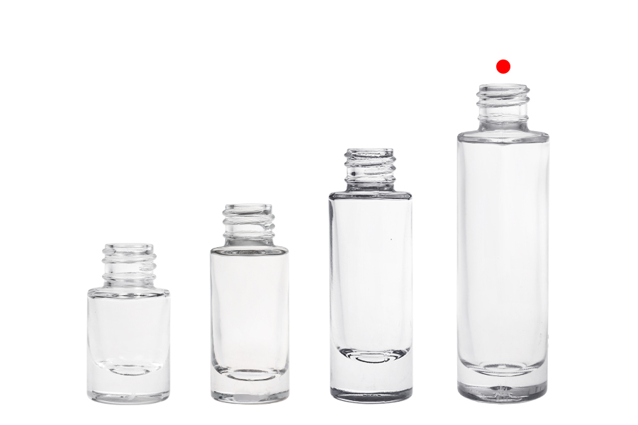 Γυάλινο διάφανο μπουκαλάκι 30 ml κυλινδρικό-εικόνα_σύνθεση