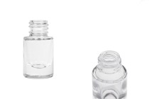 Γυάλινο διάφανο μπουκαλάκι 5 ml κυλινδρικό-εικόνα_προϊοντική