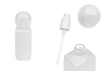 Flacon en verre blanc de 40 ml avec pompe à crème et bouchon-photo_produit