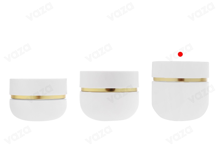 Bocal en verre de 100 ml avec couvercle (avec joint intérieur) et joint en plastique-photo_groupe