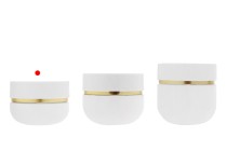 Pot en verre de 30 ml avec couvercle (avec joint intérieur) et joint en plastique-photo_groupe