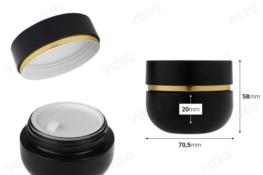 Γυάλινο βάζο 50 ml με καπάκι (με εσωτετικό παρέμβυσμα) και πλαστικό παρέμβυσμα Γυάλινο βάζο 50 ml με καπάκι (με εσωτετικό παρέμβυσμα) και πλαστικό παρέμβυσμα-εικόνα_διαστάσεις