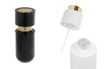 50-ml-Glasflasche mit goldener Pumpe für Creme 50-ml-Glasflasche mit goldener Pumpe für Creme-produktbild