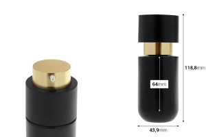 50-ml-Glasflasche mit goldener Pumpe für Creme-εικόνα_διαστάσεις