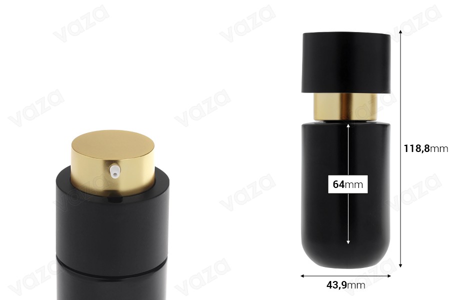 Μπουκαλάκι γυάλινο 50 ml με χρυσή αντλία για κρέμα Μπουκαλάκι γυάλινο 50 ml με χρυσή αντλία για κρέμα-εικόνα_διαστάσεις