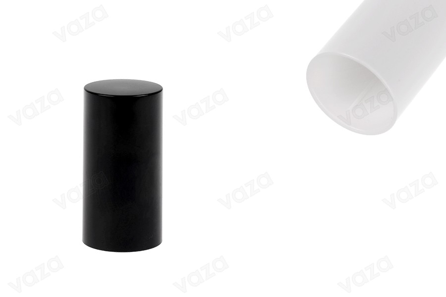 Couvercle en plastique (PP) blanc ou noir Couvercle en plastique (PP) blanc ou noir-photo_produit