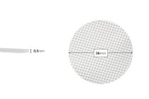 Παρέμβυσμα lift and peel επαγωγικής σφράγισης 36 mm (induction sealing) - 500 τμχ Παρέμβυσμα lift and peel επαγωγικής σφράγισης 36 mm (induction sealing) - 500 τμχ