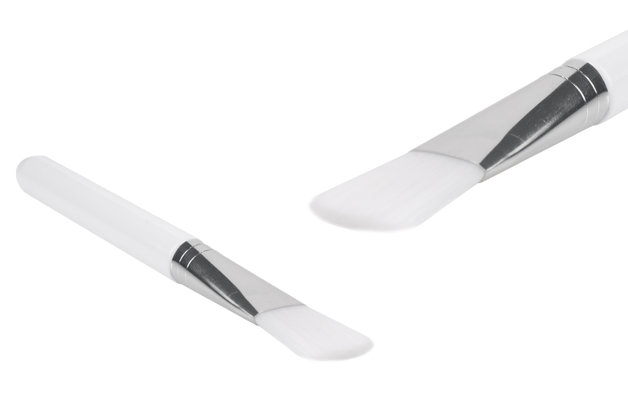 Spatule - pinceau (à poils) 155 mm avec manche en plastique pour crème Spatule - pinceau (à poils) 155 mm avec manche en plastique pour crème-photo_produit