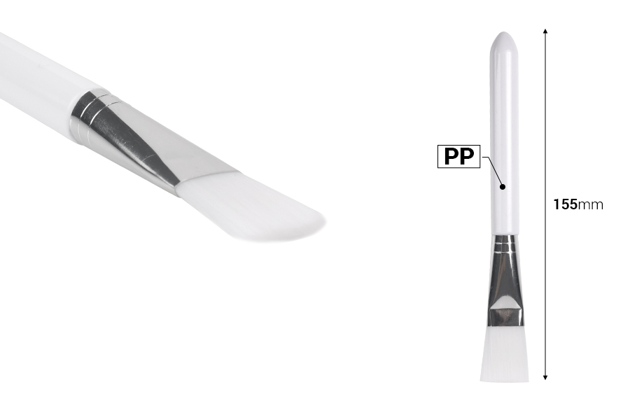 Spatule - pinceau (à poils) 155 mm avec manche en plastique pour crème Spatule - pinceau (à poils) 155 mm avec manche en plastique pour crème-photo_dimensions