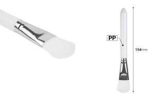 Spatule - pinceau (à poils) 154 mm pour crème avec manche en plastique - 50 pièces-εικόνα_διαστάσεις