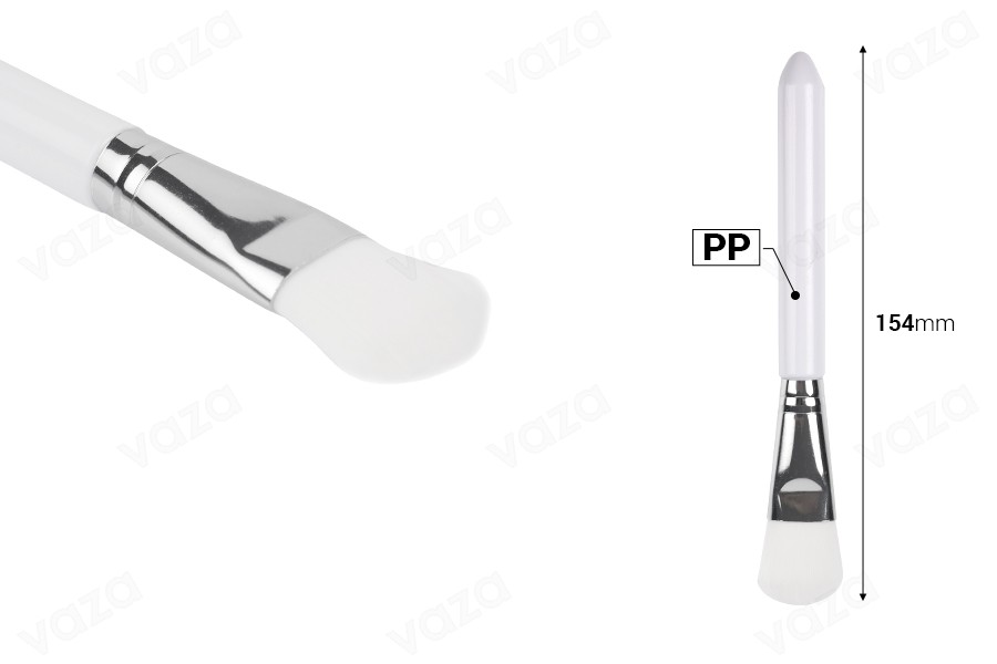 Spachtel - Pinsel (mit Borsten) 154 mm für Creme mit Kunststoffgriff - 50 Stück Spachtel - Pinsel (mit Borsten) 154 mm für Creme mit Kunststoffgriff - 50 Stück-bildabmessungen