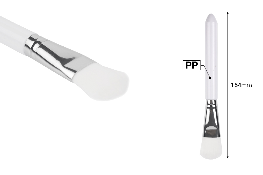 Spatule - pinceau (à poils) 154 mm pour crème avec manche en plastique - 50 pièces Spatule - pinceau (à poils) 154 mm pour crème avec manche en plastique - 50 pièces-photo_dimensions