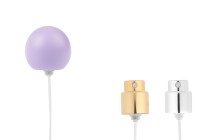 Σπρέι με μωβ ματ σφαιρικό (μικρό) καπάκι για φιάλες αρωμάτων με κλείσιμο ασφαλείας crimp 15 mm-εικόνα_προϊοντική