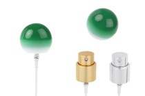 Σετ - σπρέι αλουμινίου και καπάκι πράσινο σφαιρικό (μικρό) για μπουκάλια με στόμιο 15/400-εικόνα_προϊοντική