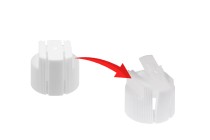 Sicherheitsverschluss aus Kunststoff für Flaschen mit 20-mm-Hals – 50 Stück-bildgruppe