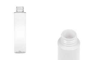 Flacon de 100 ml PET de couleur blanche ou transparente (PP24)-εικόνα_προϊοντική