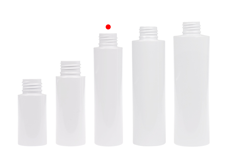 Shishe 100 ml PET në ngjyrë të bardhë ose transparent (PP24) Shishe 100 ml PET në ngjyrë të bardhë ose transparent (PP24) -imazh_grup
