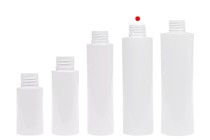 Flacon de 150 ml PET de couleur blanche ou transparente (PP24)-photo_groupe