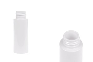 50 ml PET-Flasche in weißer Farbe (PP24)-produktbild