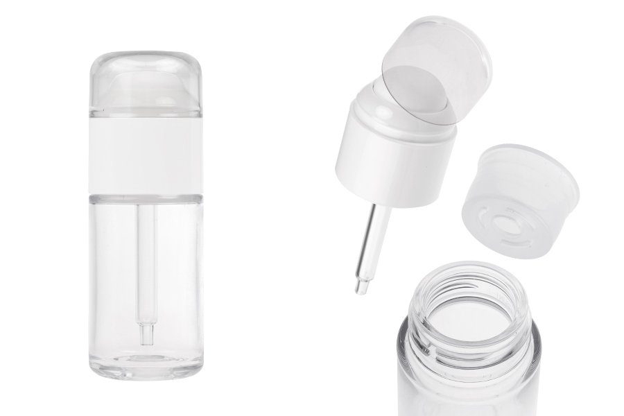 Πλαστικό (PETG) μπουκαλάκι σε διάφανο χρώμα 30 ml με σταγονόμετρο και διάφανο καπάκι Πλαστικό (PETG) μπουκαλάκι σε διάφανο χρώμα 30 ml με σταγονόμετρο και διάφανο καπάκι-εικόνα_προϊοντική
