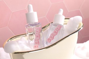 Flacon carré transparent en plastique (PETG) de 30 ml avec compte-gouttes et égouttoir blancs.-εικόνα_σύνθεση
