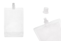 Συσκευασία (ασκός) τύπου Doy Pack διάφανη 380 ml με λευκό καπάκι Συσκευασία (ασκός) τύπου Doy Pack διάφανη 380 ml με λευκό καπάκι-εικόνα_προϊοντική