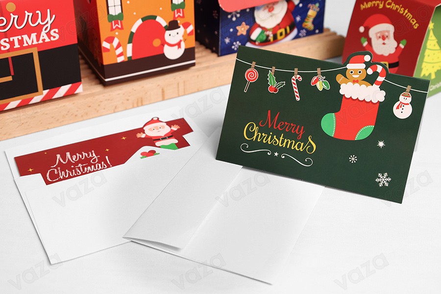 Christmas paper cards - 10 pcs Christmas paper cards - 10 pcs-gruppo_immagini