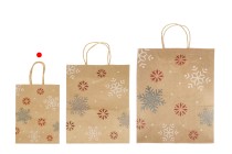 Sac cadeau en papier de Noël dimensions 150x75x210 mm - 12 pièces Sac cadeau en papier de Noël dimensions 150x75x210 mm - 12 pièces-photo_groupe