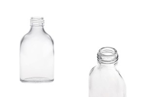 60 ml Glasflasche (PP24) in flacher Form-εικόνα_προϊοντική