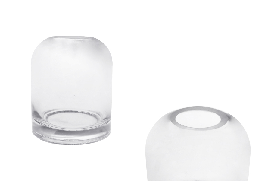Pot décoratif en verre 210 ml pour diffuseur de roseaux ou de fleurs Pot décoratif en verre 210 ml pour diffuseur de roseaux ou de fleurs