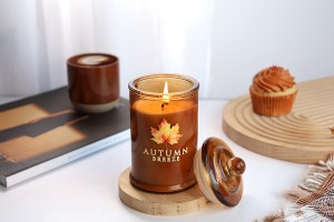 Glasdose 150ml Karamell mit Glasdeckel mit luftdichtem Verschluss-bildgruppe