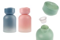 Γυάλινο μπουκαλάκι - διαχυτής αρώματος αυτοκινήτου 120 ml με καπάκι και τάπα-εικόνα_προϊοντική