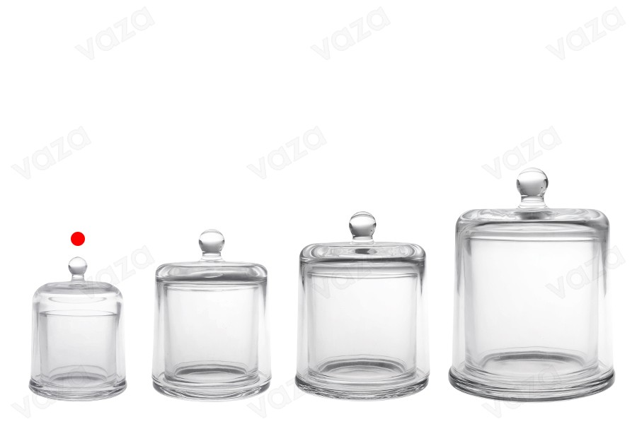 Dekorativer Glasbrunnen 120 ml mit Glockendeckel-bildgruppe