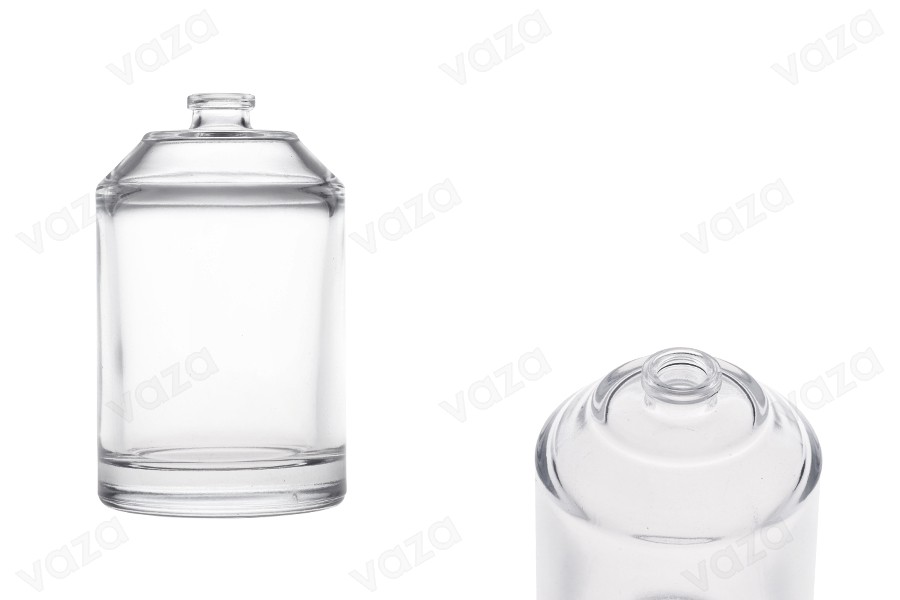 Flacon de parfum de luxe de 100 ml avec bouchon de sécurité à sertir de 15 mm Flacon de parfum de luxe de 100 ml avec bouchon de sécurité à sertir de 15 mm-photo_produit