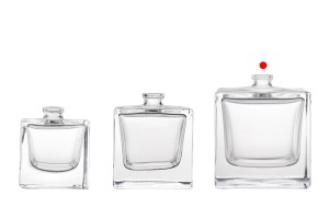 Flacon de parfum de 100 ml, de forme cubique, avec bouchon de sécurité à sertir de 15 mm-εικόνα_σύνθεση